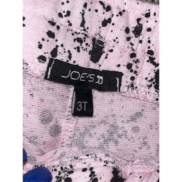 JOE'S JEANS NWT Girls Shorts Joe's Dolphin Paint Pink Pockets Sz 3T - Picture 6 of 6